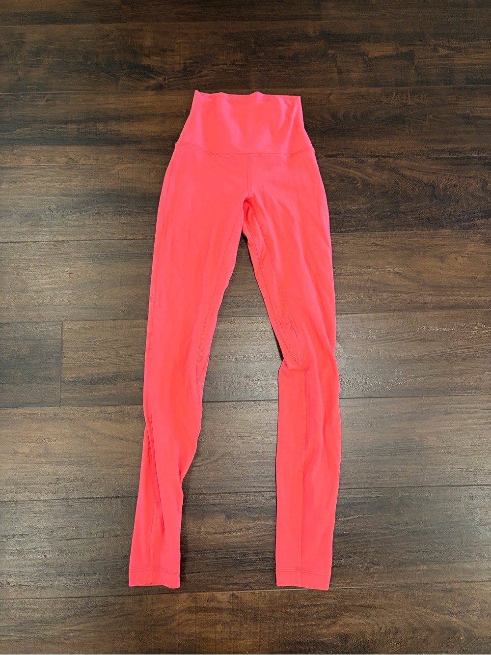 Lululemon Align High Rise 28” Pants Size 0 Pink Double Lined LW5ECIS